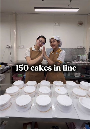 Another 150 cakes in line part-1🫶 #maywho #youngfounder #paradisebakery #fyp #viral