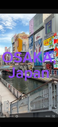 Osaka Japan travel first taste — Osaka highlights