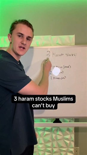 6.2K views · 865 reactions | 3 haram stocks muslims cannot buy | The Money Muslim | Facebook