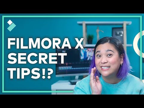 TOP Secret Filmora X Tips!? | Wondershare Filmora X Tutorial