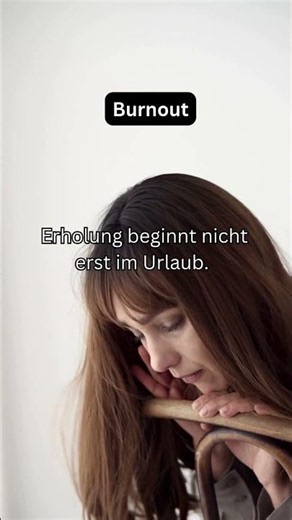 Kleine Pausen schützen vor Burnout