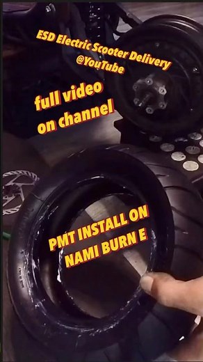 PMT TIRES INSTALL ON NAMI BURN E 2 MAX 40Ah full install on channel