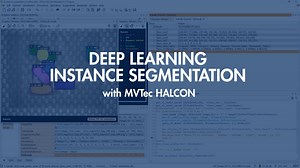 Deep Learning Instance Segmentation with HALCON