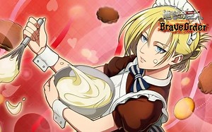 情人节抽卡 GET 女仆阿尼, 谢谢官方送的十连抽 !!! 【 进击的巨人 Brave Order 】