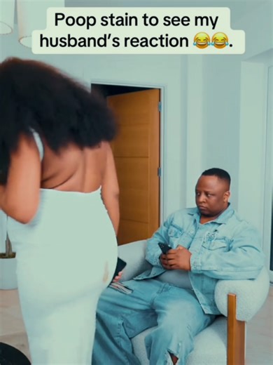poop stain prank on her husband😂@Mr & Mrs Phoenix #fyp #viral #tiktokusa #tiktokuk #familyfun