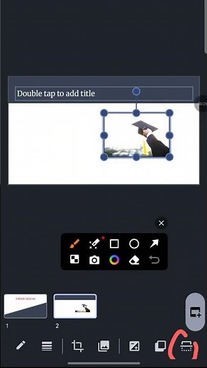 How to add reflection in Image in presentation using Mobile phone #Googleslides presentation