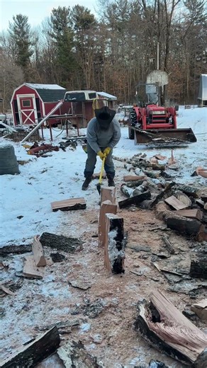 #firewood #logsplitting #maplesyrup
