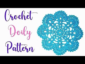 How to Crochet a Lacy Doily Tutorial | Crochet Step-by-Step Guide Part 3