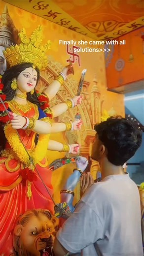 5.5K views · 298 reactions | Thank you Maa❤️ #foryou #viral #model #fashion #influencer #trend #bangladesh #reels #shorts #actor #instagram #instagood #bangali #bangladesh #india #love #roykoushik #explorepage✨ #durgapuja #joymaadurga #2025 #ramram | Roykoushik | Facebook