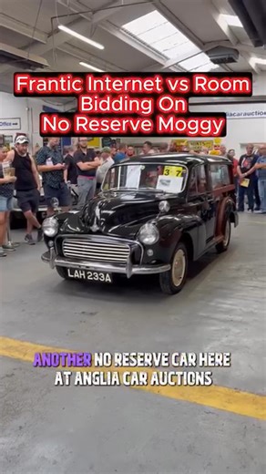 375K views · 3K reactions | There’s something so exciting about a no-reserve classic car auction and this 1963 Morris Minor Traveller certainly didn’t disappoint recently at Anglia Car Auctions! The car came with a long advisory-free MOT, just for peace of mind for the new owner, and a good collection of receipts. The Moggy had a new clutch and recon gearbox in 2019. What do you think of the end price? #morrisminor #britishcar #classiccar #carauction #1960s | UK Barn Finds | Facebook