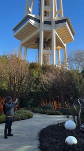 Dale Chihuly is an American glass artist and entrepreneur. He is well known in the field of blown glass, "moving it into the realm of large-scale sculpture" ...Today, we visited Chihuly Garden and Glass, an exhibit in the Seattle Center. It is right next to the Space Needle and shows the amazing glass art of Dale Chihuly. This place opened in May 2012, where the Fun Forest amusement park used to be.I really enjoyed seeing the beautiful glass art. I also loved the area where glass art was mixed w