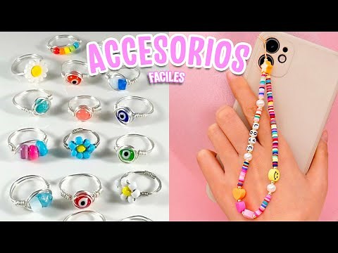 CREA ACCESORIOS SIN GASTAR MUCHO DINERO!! 10 IDEAS AESTHETIC FACILES - Tutoriales Belen
