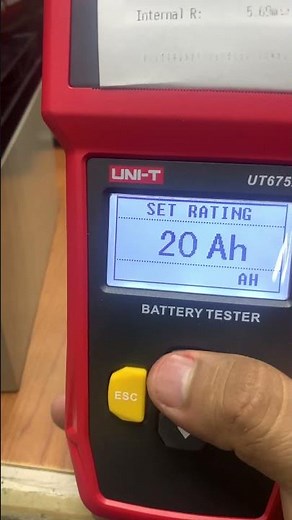 Como medir el amperaje de la batería con tester