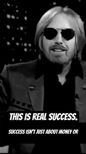 Tom Petty's Definition of Success Will Change Your Life #tompetty #motivation #successmindset