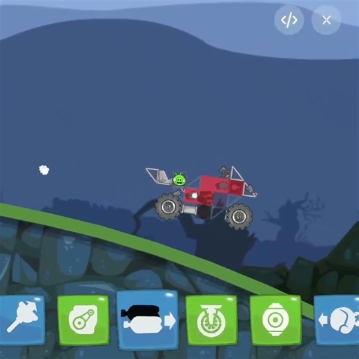 #yamahar6 #motorcycle in #badpiggies #gameplay #rovio #racing #angrybirdschallenge