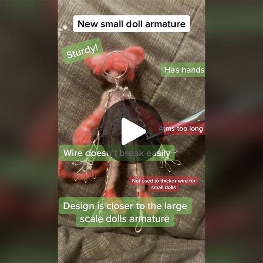 Improving Durability: Enhancing Small Dolls with Sturdy Armatures