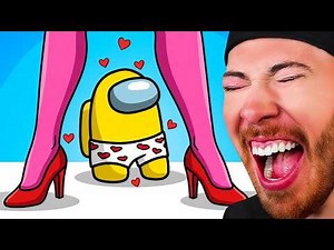 Funny Among Us Animations! *Try Not To Laugh*