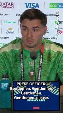 Journalists Argue During Morocco Forward Brahim Diaz's Pre-match presser