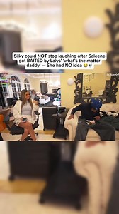 Silky could NOT stop laughing after Saleene got fully baited by Laiys’ ‘what’s the matter daddy’ joke without even realizing it 😭👀 #Silky #Saleene #Laiys #Funny #CoreHouse