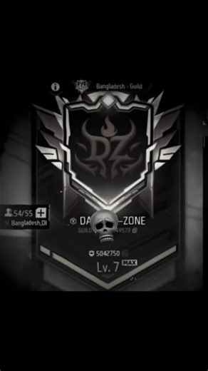 Our Elite Guild DANGER ZONE Music Sync Profile Edit 🔥🛡️ #zonewars #dz #freefire #ffshorts #ff