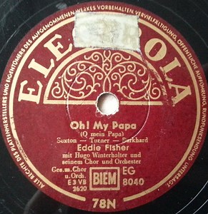 Eddie Fisher - Oh! My Papa / I'm Walking Behind You