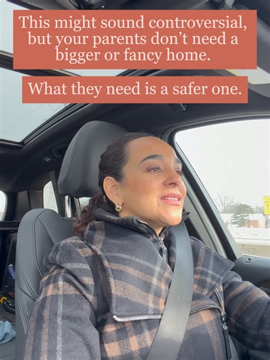 For older parents, bigger homes do not mean better living. What matters is comfort, safety, and being able to move through their home without worry. I once worked with a couple in their late 70s living in a high-rise in NYC. The house had all the fancy stairs, and elevators, but everything in it was a challenge for them. We helped them move from that high-rise building to a one-level fully renovated home in South Jersey. There were no stairs, no elevators. They had the basic health amenities clo
