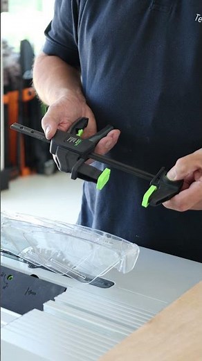 Compatible Clamps with the CSC SYS 50 Cordless Table Saw from Festool
