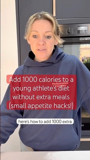 Add extra calories to a young athlete’s diet without adding extra meals #sportsparents