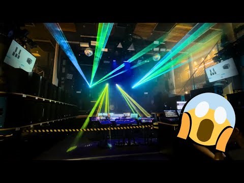 Lightshow DMX at Thomann's Shop in Treppendorf