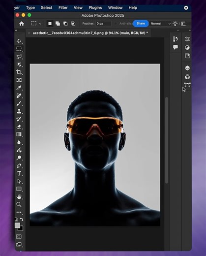 ramshad | Artstock Design on Instagram: "Poster design - fractal glass effect tutorial - photoshop. How to create this poster design using photoshop. Swipe for tutoral Fractal texture link in my bio"