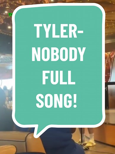 Tyler's Full Performance of 'Nobody' at Carnival Cruise
