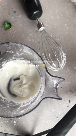 Baking Fail: Ran Out of Yellow, Green Disaster