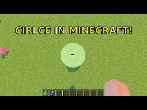 How to Make a Cylinder in Minecraft: Very Simple and No Mods!