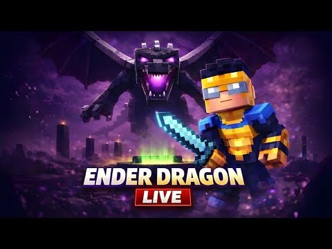 ENDER DRAGON FINAL FIGHT 🔥 | Minecraft LIVE