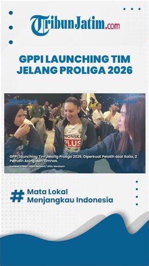 #shorts DIPERKUAT 2 PEMAIN ASING DAN TIMNAS, GPPI Launching Tim Jelang Proliga 2026