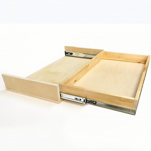 Wooden 4" High Toe Kick Drawer "trojan" With Push-to-open Slides, Assembled, Custom Sizes, Outer Box is Plywood - Etsy