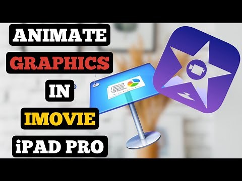 How To Animate GRAPHICS and LOGO in iMovie Tutorial with iPAD PRO 12.9 "(2020)