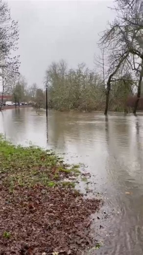 Tigard Public Works on Instagram: "Here is a look at current Fanno Creek Trail conditions. With this excessive amount of rain, it is important to avoid flooded areas, and watch out for standing water on roads. Stay safe! #tigardoregon"