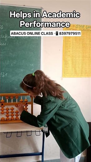 Abacus Class - Better math skills lead to overall improvement in studies #maths #skills #shorts