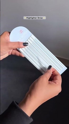 Highlighter Strip Sticky Notes 🌷✨🎀#stickynotes #highlighter #pastel #stationery #trendingonshorts