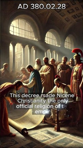 February 28: Theodosius I Declares Christianity the Official Religion