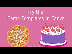 Try the Game Templates in Canva