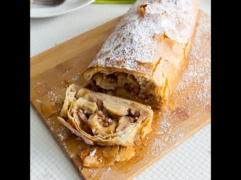 Apple Strudel with Filo Pastry