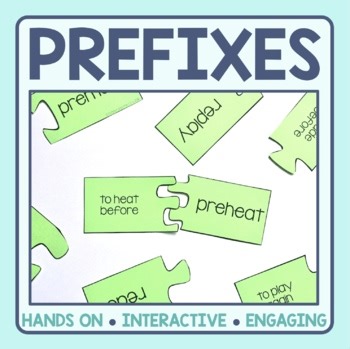 Prefixes Practice - Matching Puzzles
