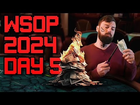 Calling Clock, Meth & $800 Deepstack! WSOP Day 5