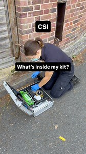 Ever wondered what a crime scene investigator carries in their kit? 👀 Watch as Summer talks you through three of her most used bits of kit, all necessary day to day when working as a crime scene investigator! | Sussex Police