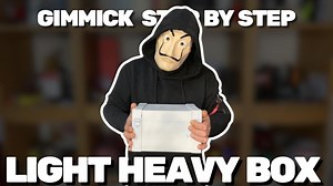 30K views · 369 reactions | LIGHT HEAVY BOX ILLUSION 彩 GIMMICK STEP BY STEP #magic #tricks #trend #foryou #magician | The Mask Magic Tricks | Facebook