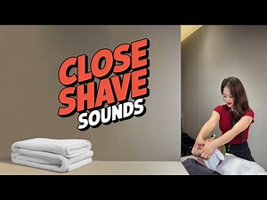 ✨ ASMR Shave & Face Massage | Deep Sleep, Realistic Barber Sounds & Ultimate Relaxation #asmr