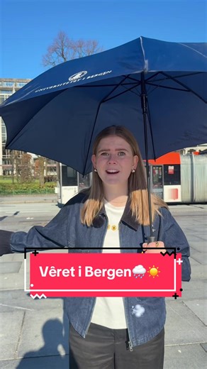 Alt du treng å vite om vêret i Bergen☀️ #uib #uibstudent