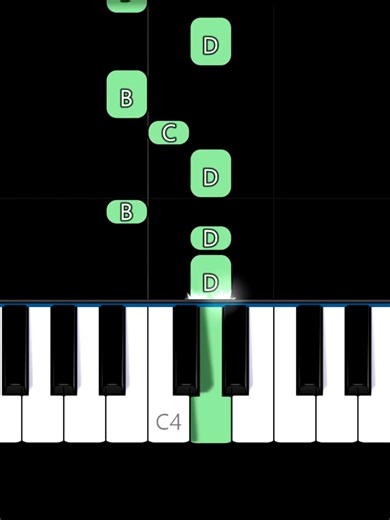 Easy Piano Tutorial for 'Nope Your Too Late I Already Died'
